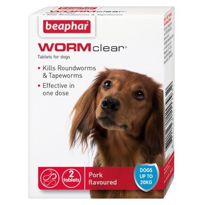 BEAPHAR WORMclear® Tablets for Dogs x2 BEAPHAR WORMclear® Tablets for Dogs x2