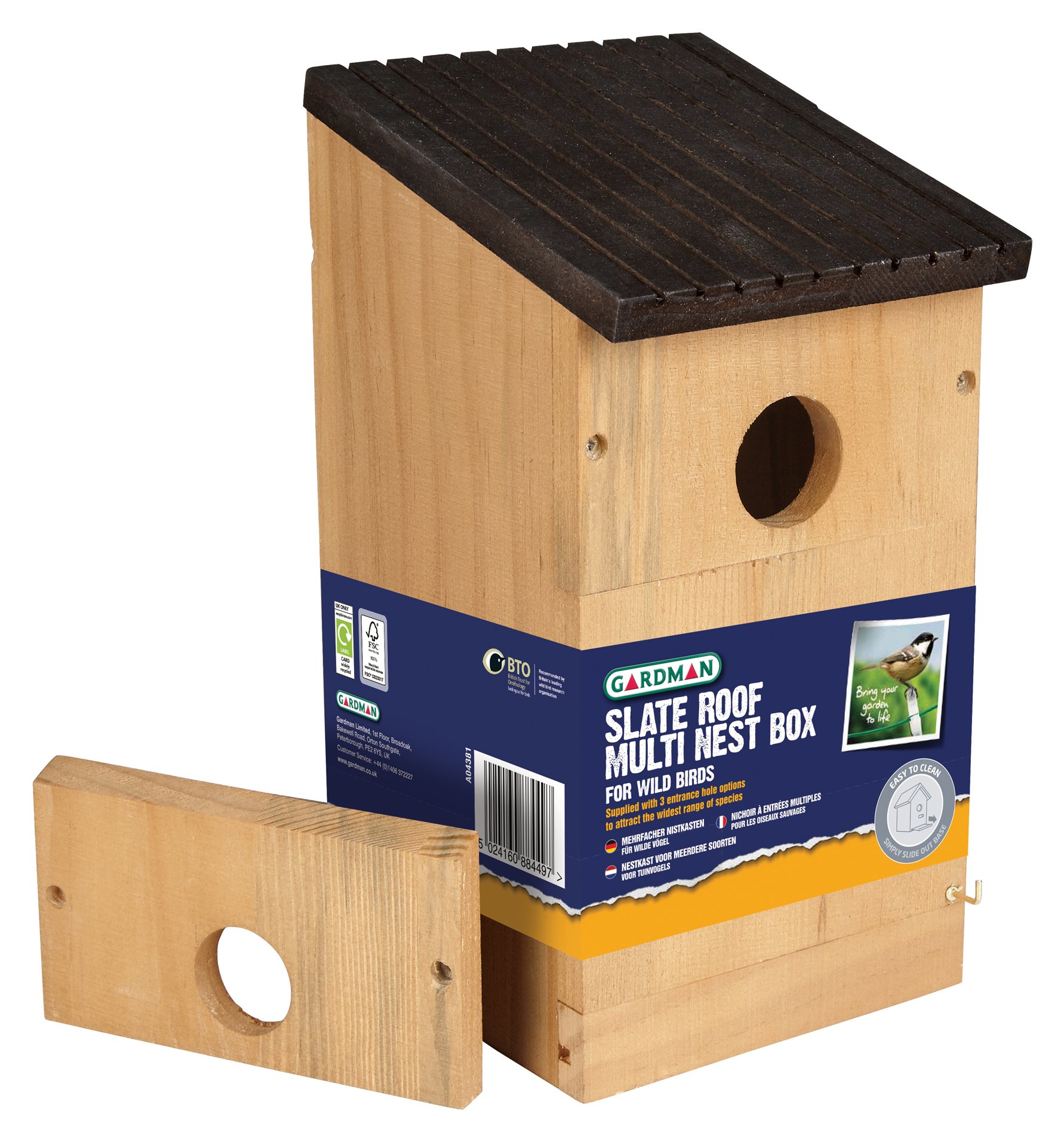 Gardman GARDMAN Multi Nest Box - Willowbrook Nursery And Garden Centre