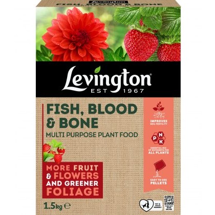 LEVINGTON® Fish, Blood & Bone Multi Purpose Plant Food 1.5Kg LEVINGTON® Fish, Blood & Bone Multi Purpose Plant Food 1.5Kg