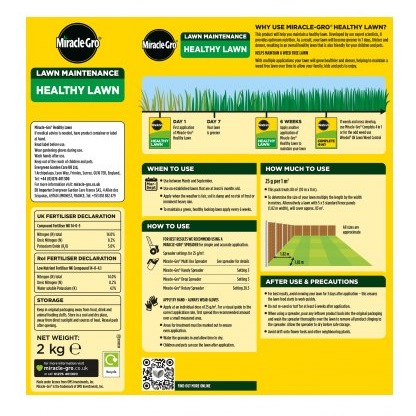 MIRACLE-GRO® Healthy Lawn 80m2 MIRACLE-GRO® Healthy Lawn 80m2