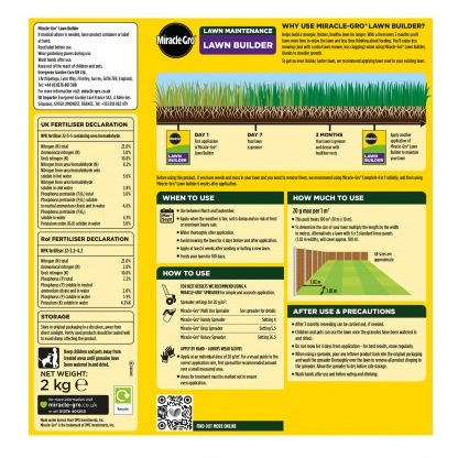 MIRACLE-GRO® Lawnbuilder 100m2 MIRACLE-GRO® Lawnbuilder 100m2