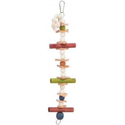 TRIXIE Toy with rope and pearls, 28 cm, multi coloured TRIXIE Toy with rope and pearls, 28 cm, multi coloured