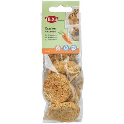 TRIXIE Crackers with carrot, ø 4 cm, 150g TRIXIE Crackers with carrot, ø 4 cm, 150g