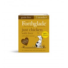 FORTHGLADE Just Grain Free Chicken With Liver 395g FORTHGLADE Just Grain Free Chicken With Liver 395g