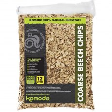 KOMODO Beech Chips Coarse 12L KOMODO Beech Chips Coarse 12L