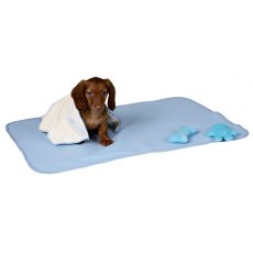 TRIXIE Puppy kit with blanket, toys and towel, light blue TRIXIE Puppy kit with blanket, toys and towel, light blue