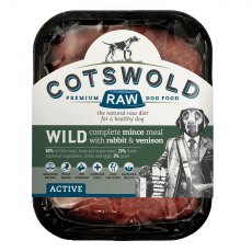 COTSWOLD Wild - Rabbit and Venison Mince - 80/20 Active - 500g COTSWOLD Wild - Rabbit and Venison Mince - 80/20 Active - 500g
