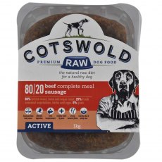 COTSWOLD Beef Sausage - 80/20 Active - 1kg COTSWOLD Beef Sausage - 80/20 Active - 1kg