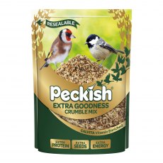 PECKISH Extra Goodness Crumble Bird Food 1kg PECKISH Extra Goodness Crumble Bird Food 1kg