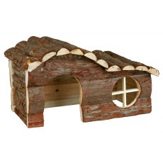 TRIXIE Hanna house, guinea pigs, bark wood, 31 × 19 × 19 cm TRIXIE Hanna house, guinea pigs, bark wood, 31 × 19 × 19 cm