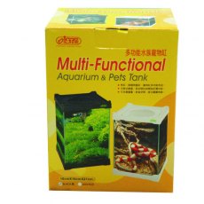 ISTA Black Multi-Function Pet Tank 16 x 16 x 21cm ISTA Black Multi-Function Pet Tank 16 x 16 x 21cm