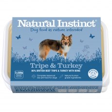 NATURAL INSTINCTS NATURAL Tripe & Turkey 500g twin NATURAL INSTINCTS NATURAL Tripe & Turkey 500g twin
