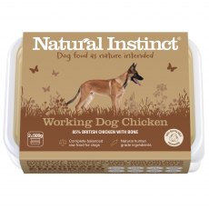 NATURAL INSTINCTS WORKING DOG Chicken 500g twin NATURAL INSTINCTS WORKING DOG Chicken 500g twin
