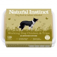 NATURAL INSTINCTS WORKING DOG Chicken & Tripe 500g twin NATURAL INSTINCTS WORKING DOG Chicken & Tripe 500g twin