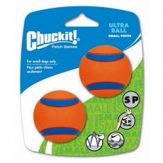 Chuckit! Ultra Ball Small 2pk 4.8cm Chuckit! Ultra Ball Small 2pk 4.8cm