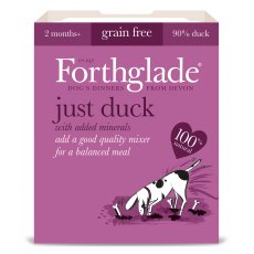 FORTHGLADE Just Grain Free Duck (90% Meat) 395g FORTHGLADE Just Grain Free Duck (90% Meat) 395g