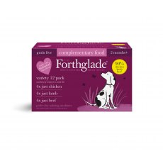 FORTHGLADE Just Grain Free Mix 12 Pack FORTHGLADE Just Grain Free Mix 12 Pack