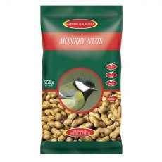 JOHNSTON & JEFF Monkey Nuts In Shells 650g JOHNSTON & JEFF Monkey Nuts In Shells 650g