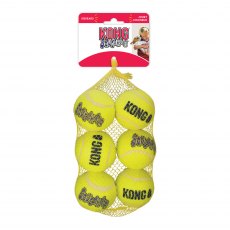 KONG SqueakAir Tennis Ball Medium (6Pk) KONG SqueakAir Tennis Ball Medium (6Pk)