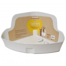 OPTIONS Corner Litter Tray Large OPTIONS Corner Litter Tray Large