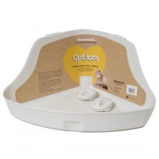 OPTIONS Med Corner Litter Tray OPTIONS Med Corner Litter Tray
