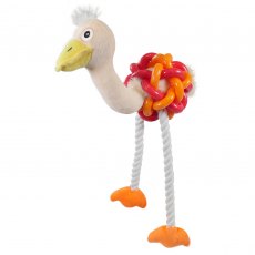 JOLLY DOGGY Tough Multi Texture Ostrich JOLLY DOGGY Tough Multi Texture Ostrich