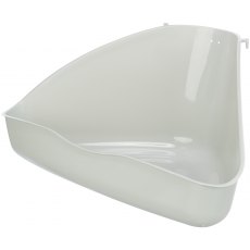 TRIXIE Corner litter tray, 45 × 21 × 30/30 cm TRIXIE Corner litter tray, 45 × 21 × 30/30 cm