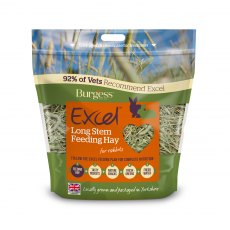 BURGESS Excel Long Stem Feeding Hay 1Kg BURGESS Excel Long Stem Feeding Hay 1Kg