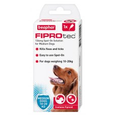 BEAPHAR FIPROtec® Spot-On for Medium Dogs x1 BEAPHAR FIPROtec® Spot-On for Medium Dogs x1