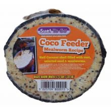 SUET TO GO Half Coconut - Mealworm SUET TO GO Half Coconut - Mealworm