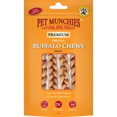 PET MUNCHIES Small Buffalo Chews 55g (4 pack) PET MUNCHIES Small Buffalo Chews 55g (4 pack)