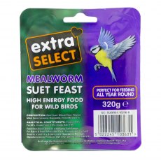 EXTRA SELECT Mealworm Suet Block 320g EXTRA SELECT Mealworm Suet Block 320g