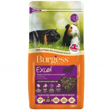 BURGESS Excel Guinea Pig Nuggets with Blackcurrant & Oregano 2Kg BURGESS Excel Guinea Pig Nuggets with Blackcurrant & Oregano 2Kg