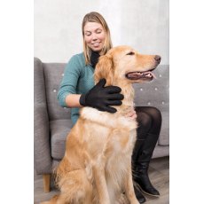 TRIXIE Fur care glove, mesh material/TPR, 16 × 24 cm TRIXIE Fur care glove, mesh material/TPR, 16 × 24 cm