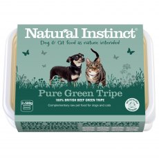 NATURAL INSTINCTS PURE Green Tripe 500g twin NATURAL INSTINCTS PURE Green Tripe 500g twin