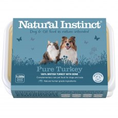 NATURAL INSTINCTS PURE Turkey 500g Twin NATURAL INSTINCTS PURE Turkey 500g Twin