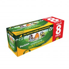 PECKISH Complete Seed and Nut Suet Cakes 8 Pack Box PECKISH Complete Seed and Nut Suet Cakes 8 Pack Box