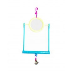 HAPPY PET Mirror Swing Bird Toy HAPPY PET Mirror Swing Bird Toy