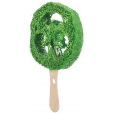 TRIXIE Lolly, Loofah/Wood, ø 6 × 12 cm TRIXIE Lolly, Loofah/Wood, ø 6 × 12 cm
