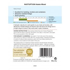 Nasturtium Alaska Mixed Nasturtium Alaska Mixed