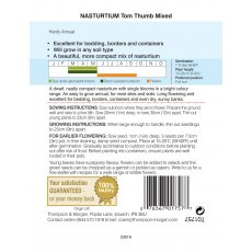 Nasturtium Tom Thumb Mixed Nasturtium Tom Thumb Mixed