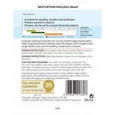 Nasturtium Whirlybird Mixed Nasturtium Whirlybird Mixed
