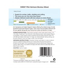 Sweet Pea Heirloom Bicolour Mix Sweet Pea Heirloom Bicolour Mix