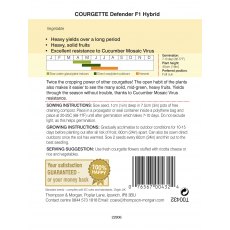 Courgette Defender F1 Hybrid Courgette Defender F1 Hybrid