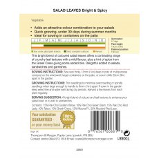 Salad Leaves - Bright and Spicy Salad Leaves - Bright and Spicy