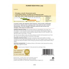 Runner Bean White Lady Runner Bean White Lady