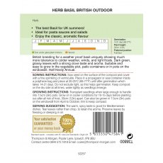 Herb Basil British Outdoor Herb Basil British Outdoor