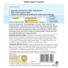 Viola Tasty F1 Hybrid Viola Tasty F1 Hybrid