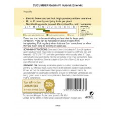 Cucumber Goblin F1 Hybrid (Gherkin) Cucumber Goblin F1 Hybrid (Gherkin)