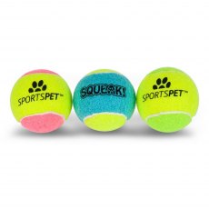 SPORTSPET Single Squeak Tennis Ball SPORTSPET Single Squeak Tennis Ball
